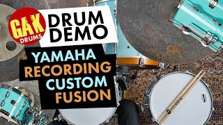 Yamaha Recording Custom Fusion  DRUMS [upl. by Hayikaz]