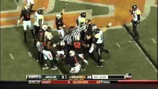 11232013 Baylor vs Oklahoma State Football Highlights [upl. by Ennailuj]