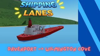 Roblox shipping lanes davenport to wilmington cove [upl. by Jacquie]