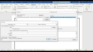 Como fazer referências bibliográficas no word [upl. by Ennalorac735]