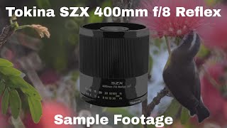 Tokina SZX 400mm f8 Reflex Sample Video Footage [upl. by Iglesias716]