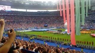 Hymne de la France Finale Euro 2016 10 juillet 2016 [upl. by Domph]