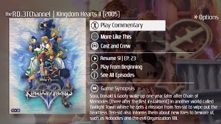 S1  EP 23 Kingdom Hearts II PS2 2005 Part 3  Commentary [upl. by Rramal763]