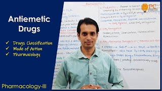 Anti Emetic Drug Pharmacology Part 1 Drug Classification Mechanism of Action and Pharmacology [upl. by Atiraj]