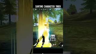 Santonio Character Trick 🔥 Freefire BR Trickswaggamer [upl. by Aiello]