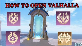 HOW TO OPEN VALHALLA MAP  NEW UPDATE  UTOPIA ORIGIN [upl. by Ykvir]