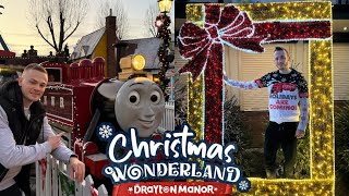 Drayton Manor Christmas Wonderland Vlog December 2024 [upl. by Nnalorac]