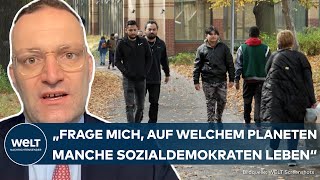 MIGRATIONSKRISE Familiennachzug quotFrage mich ob SPD verstanden hat was los ist im Landquot – Spahn [upl. by Ignatzia]