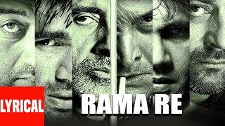 Lyrical Video Rama Re  Kaante  Anand Raj Anand  Sanjay Dutt Amitabh Bachchan Sunil Shetty [upl. by Wind136]