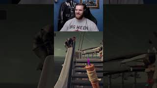 He got harpooned 🤣 seaofthieves [upl. by Ollecram663]