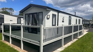 2 Bedroom Willerby Sheraton 40 x 13 Sited With Decking On 12 Month Park Near Skegness Low Fees [upl. by Enivid]