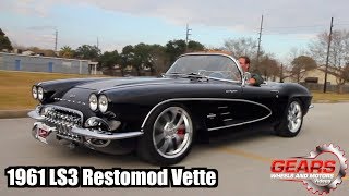 1961 Vette LS3 Restomod  Gears Wheels and Motors [upl. by Aneleve]