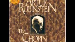 Arthur Rubinstein  Chopin Mazurka in A minor Op posth  Notre temps [upl. by Ahsinom995]