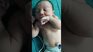 termbaby neonatal newbornbaby cutebaby baby neonatalogy hospital apgarscore nicucare cute [upl. by Ahsaf629]