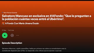 MANCUSO EN EXCLUSIVA EN AFONDO quotQUE LE PREGUNTEN A LA POBLACIÓN CUÁNTAS VECES ENTRÉ AL UBÉRRIMOquot [upl. by Ruhl]