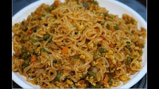 Egg Maggi  Egg Maggi Recipe  How to Make Egg Maggi Masala Recipe [upl. by Codding]