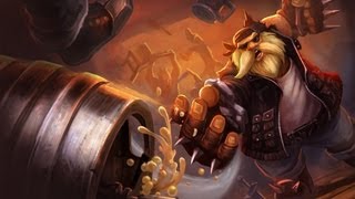 LOL  Aspecto Gragas Vandalo  Vandal Gragas Skin [upl. by Neyugn]