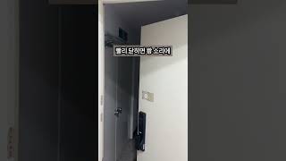 현관문 속도조절 도어락 소리 쾅닫히는 문제 해결 도어클러저 1분꿀팁 살림꿀팁 생활꿀팁 [upl. by Eelarac908]