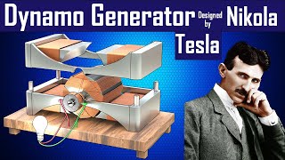 Dynamo generator designed by Nikola Tesla  dynamo motor generator  nikola tesla inventions [upl. by Wolfgram]