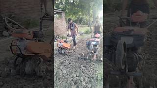 2 mini tractor 🚜 S Raja power thilar 7 hp mini tractor 🚜youtubeshorts tractorshortvideo [upl. by Mychal]