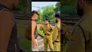 Driver train Kyi Nahi chal raha sujal Thakral short ytshorts police trainrailway funny [upl. by Dasa429]