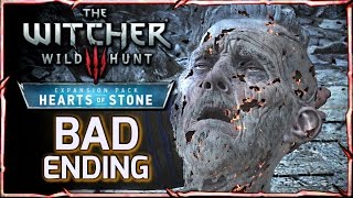 Witcher 3 HEARTS OF STONE  BAD ENDING ► Master Mirror Takes Olgierds Soul amp Rewards Geralt [upl. by Derby]