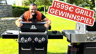 DER NEUE BROIL KING BARON 490 SHADOW IR VERLOSUNG  Klaus grillt [upl. by Eanyl]