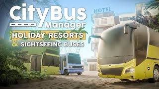 City Bus Manager  Holiday Resorts amp Sightseeing Buses Trailer [upl. by Arjun157]