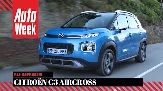 Citroën C3 Aircross  AutoWeek Review [upl. by Atinek]