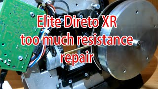 Elite Direto Xr  sets resistance too high or too low  repair fix [upl. by Rego]