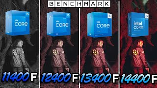 Intel i5 11400F vs 12400F vs 13400F vs 14400F  Test  1080p  1440p  RTX 4090 [upl. by Sidras]