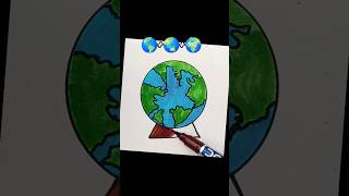 Satisfied globe drawingyoutubeshorts [upl. by Mccandless]