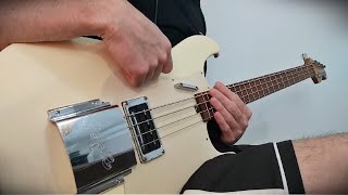 Vintage and Rare Hopf Bass Made in 60s  Bass sound [upl. by Sachsse]