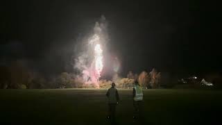 Welshpool Fireworks Display 2024 [upl. by Dorkas592]