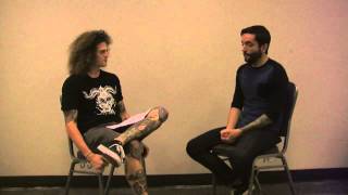 A Day To Remember  Jeremy McKinnon Interview 102013 [upl. by Iz]