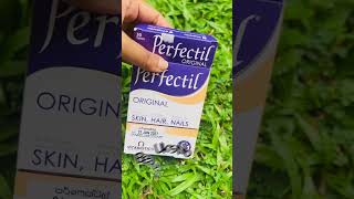 Perfectil Original😇Skin Hair Nails review 😱skincare goviral foryou beauty review [upl. by Sathrum]