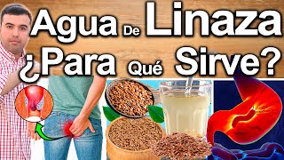 AGUA DE LINAZA EN AYUNAS  ¿Para Qué Sirve La Linaza  Beneficios Para Tu Salud Y Belleza [upl. by Leugim]