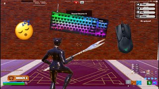 Apex Pro TKL amp 160fps ASMR Chill 🤩 Box Fights 1v1🏆Satisfying Keyboard Fortnite [upl. by Dupin]