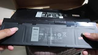 Review Battery Dell Latitude E7240 E7250 4cell WD52H Indonesia [upl. by Arsuy]