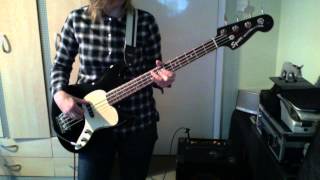 Squier Vista Musicmaster Bass Demo [upl. by Tegdirb]