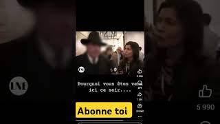 Un inconnu clash une journaliste [upl. by Lyrad]