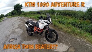 Review of the KTM 1090 Adventure R  The Future ISNT Orange [upl. by Noorah]