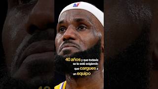 La razón por la que LeBron se debe RETIRAR este año 😪 [upl. by Mellen]