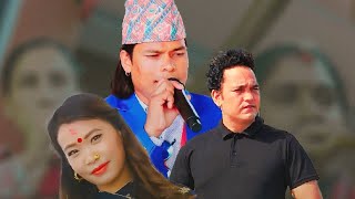 panche baja song by devi gharti bikash sunar lay sheru bairagi sabd bikash sunar [upl. by Penni]