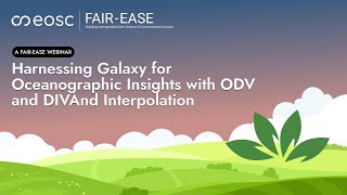 Webinar Harnessing Galaxy for Oceanographic Insights with ODV and DIVAnd Interpolation [upl. by Abdulla]