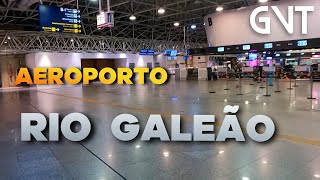 Aeroporto do Galeão GIG  Rio  Conheça o Aeroporto Vazio [upl. by Karlow]