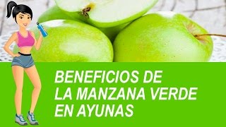 🍏 Beneficios de la manzana verde en ayunas [upl. by Arimat]