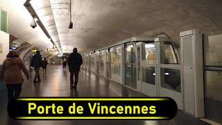 Metro Station Porte de Vincennes  Paris 🇫🇷  Walkthrough 🚶 [upl. by Varuag]