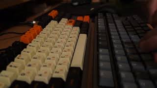 Durgod Cherry MX Silent fixed RED vs Cherry MX Brown [upl. by Acacia]