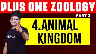 Plus One Zoology  Chapter 4  Animal Kingdom  Eduport [upl. by Ynnod]